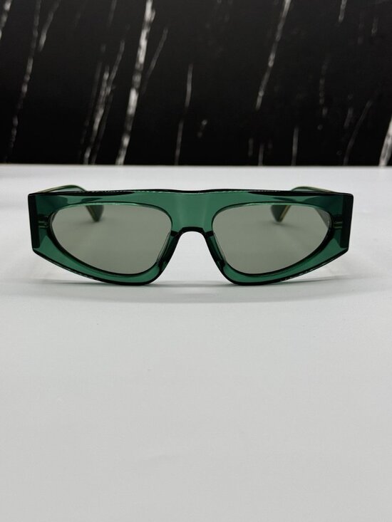 NEW BOTTEGA VENETA BV1277S 003 WOMEN GREEN SUNGLASSES main image 2